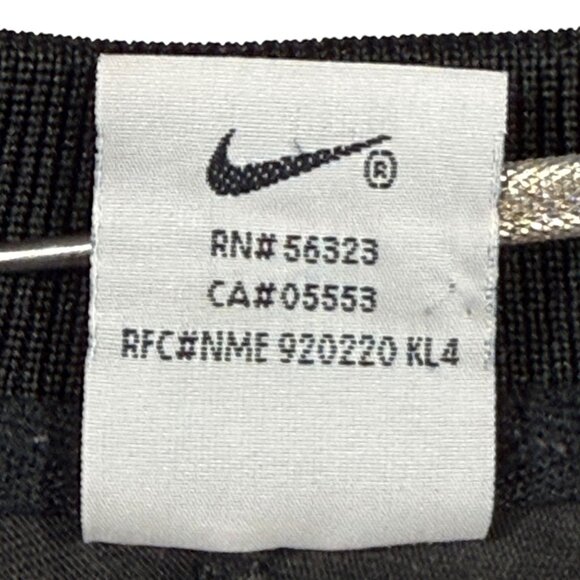 Vintage Nike Center Check Chicago Bulls 90s XL Team Jersey Black/White - Picture 6 of 11